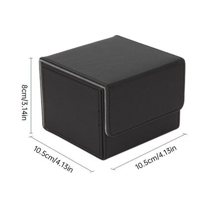 Magnetic Trading Card Storage Box | 100+ Sleeved Card Capacity Case