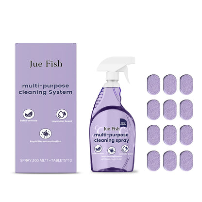 Powerful Multi-Purpose Kitchen Cleaner Spray - Grease & Heavy Oil Stain Remover