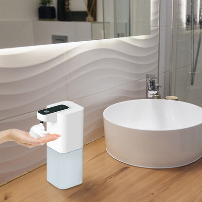 Automatic Touchless Foam Soap Dispenser – USB Rechargeable Infrared Sensor for Bathroom & Kitchen