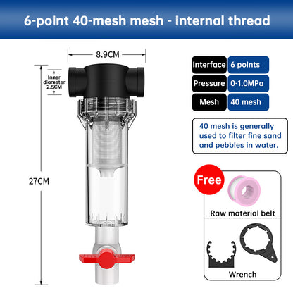 Aquarium Fish Toilet Waste Separator | High Flow Pre-Filter Sediment Collector