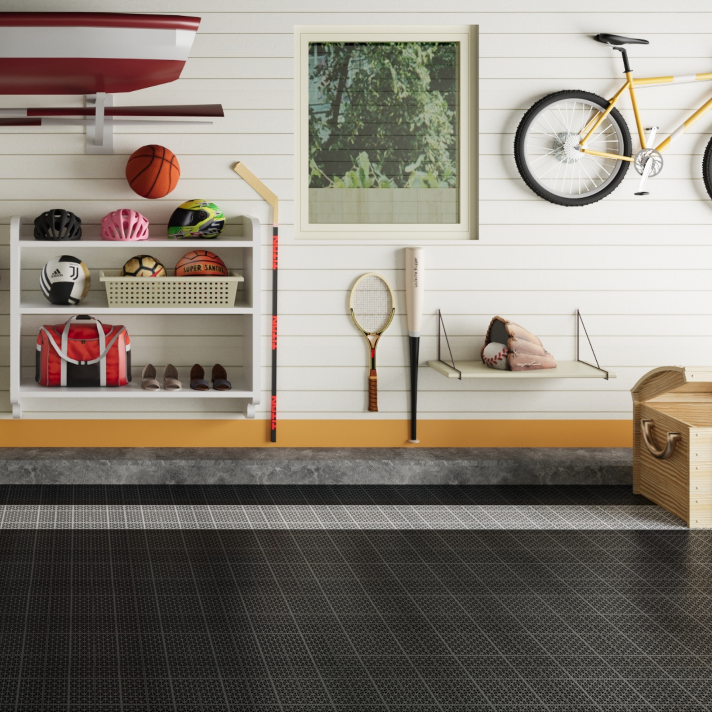Non-Slip Drainage Floor Tiles for Showers, Patios, and Balconies