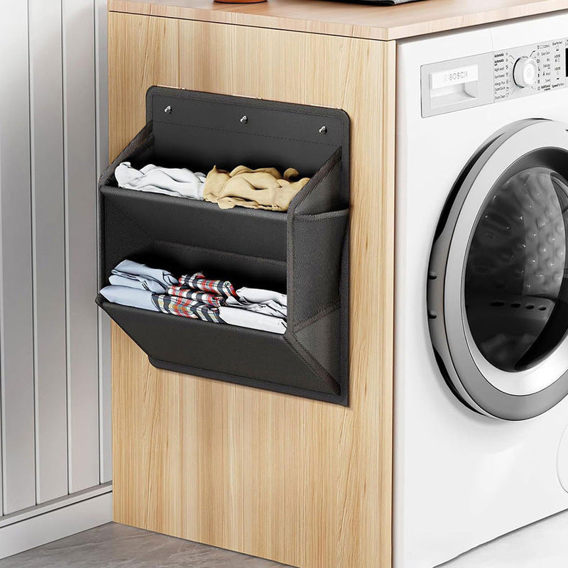 Adhesive RV Shoe Storage Bag - Over-The-Door Hanging Organizer with Deep Pockets