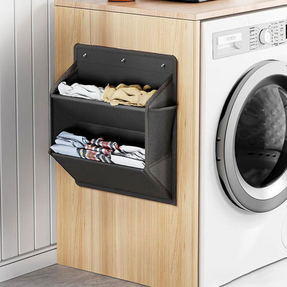 Adhesive RV Shoe Storage Bag - Over-The-Door Hanging Organizer with Deep Pockets
