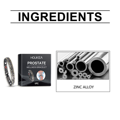 Magnetic Therapy Prostate Wellness Bracelet for Men - Portable Body Care