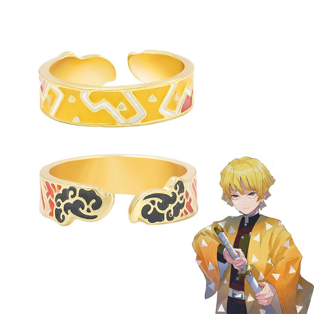 Demon Slayer Nezuko Kamado Adjustable Ring