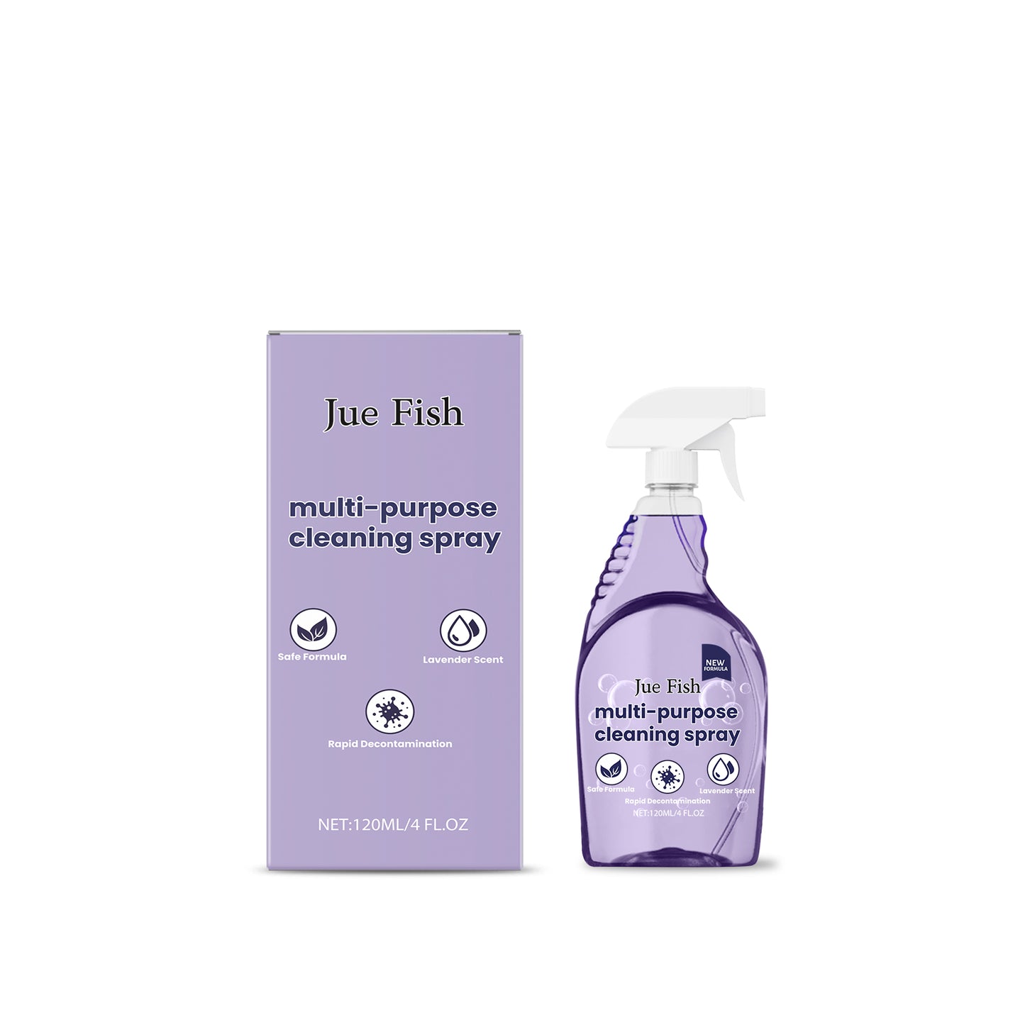 Powerful Multi-Purpose Kitchen Cleaner Spray - Grease & Heavy Oil Stain Remover