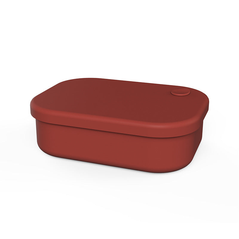 Food Grade Silicone Compartment Lunch Box - Microwave Safe Bento Box