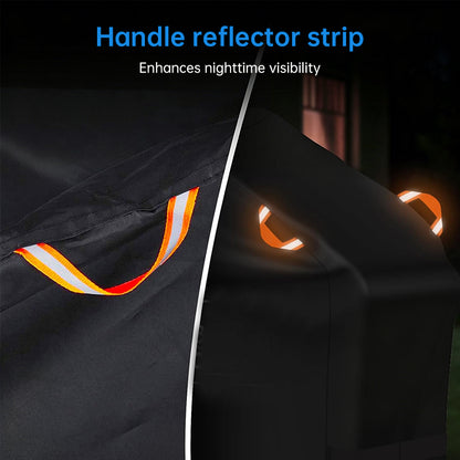 210D Waterproof BBQ Grill Cover | Heavy Duty Windproof Protector
