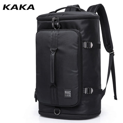 KAKA Men's Large Capacity Multi-Function Computer Backpack - Durable Travel Shoulder Bag