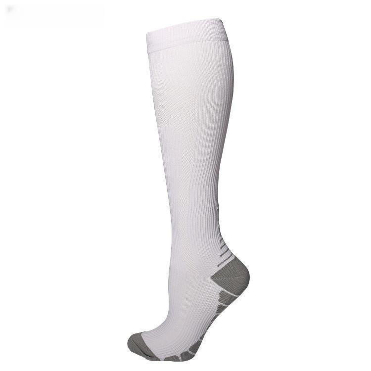 Professional Women's Long Compression Socks - High Elastic Sports Pressure Socks