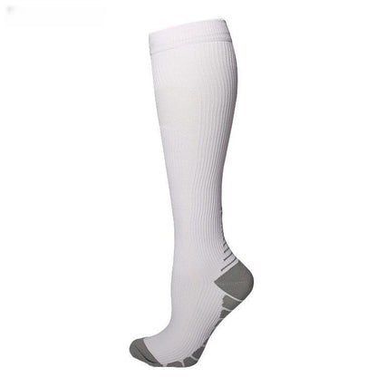 Professional Women's Long Compression Socks - High Elastic Sports Pressure Socks