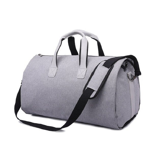 Carry on Hanging Suitcase Clothing Bag with Multiple Pockets