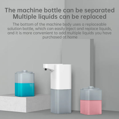 Automatic Touchless Foam Soap Dispenser – USB Rechargeable Infrared Sensor for Bathroom & Kitchen