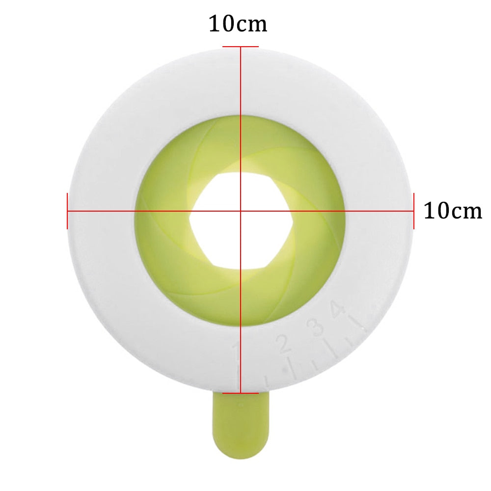 Adjustable Spaghetti Measurer Tool - 4 Portion Control Noodle Limiter & Pasta Portion Guide for Precise Cooking