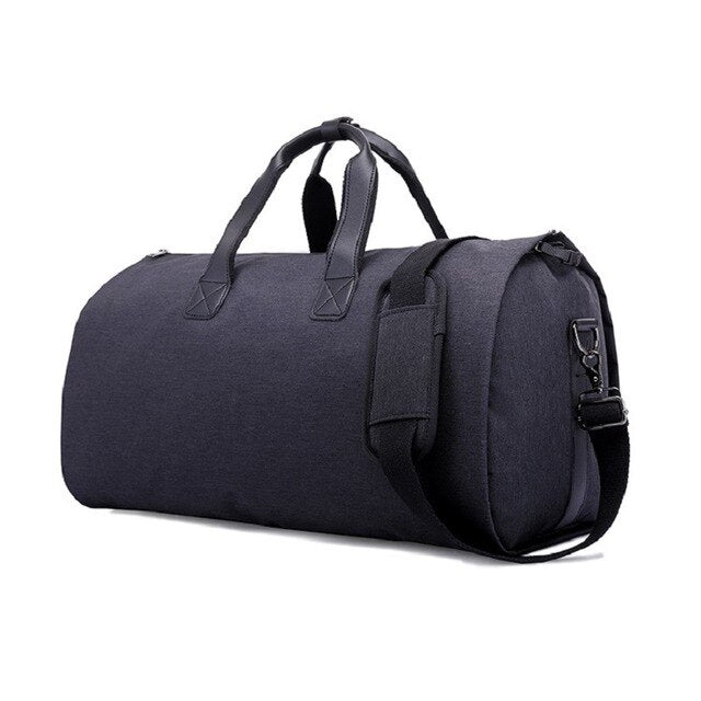 Carry on Hanging Suitcase Clothing Bag with Multiple Pockets