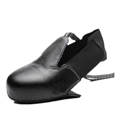 Anti-Smashing Steel Toe Cap Shoe Cover | Durable Cowhide Protective Gear