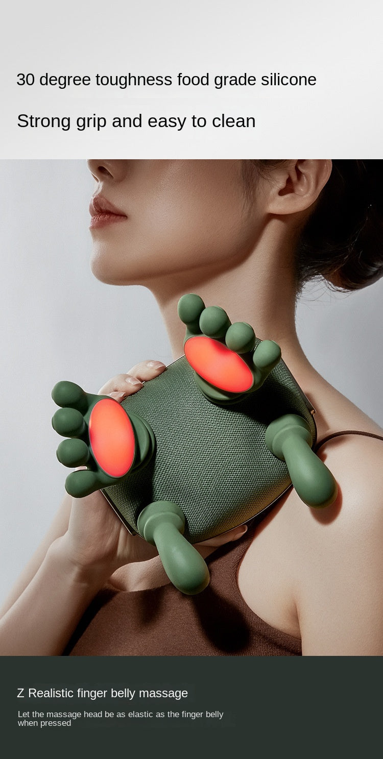 Simulated Human Master Neck and Shoulder Massager with Heat