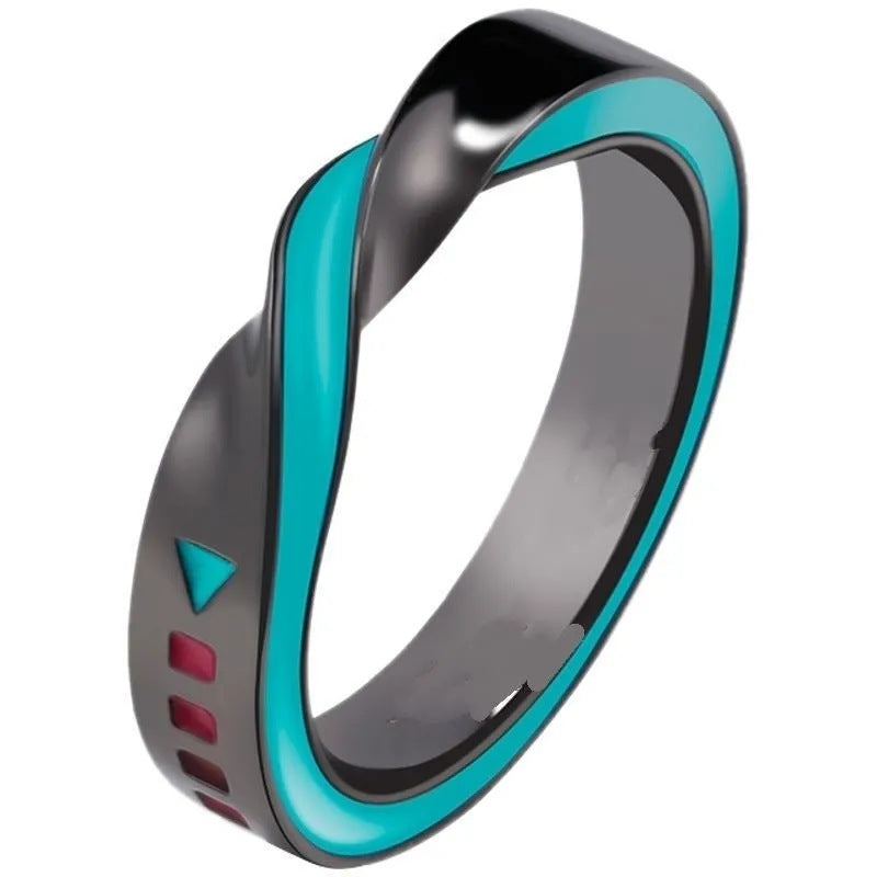 Hatsune Miku Mobius Loop Anime Ring 925 Silver