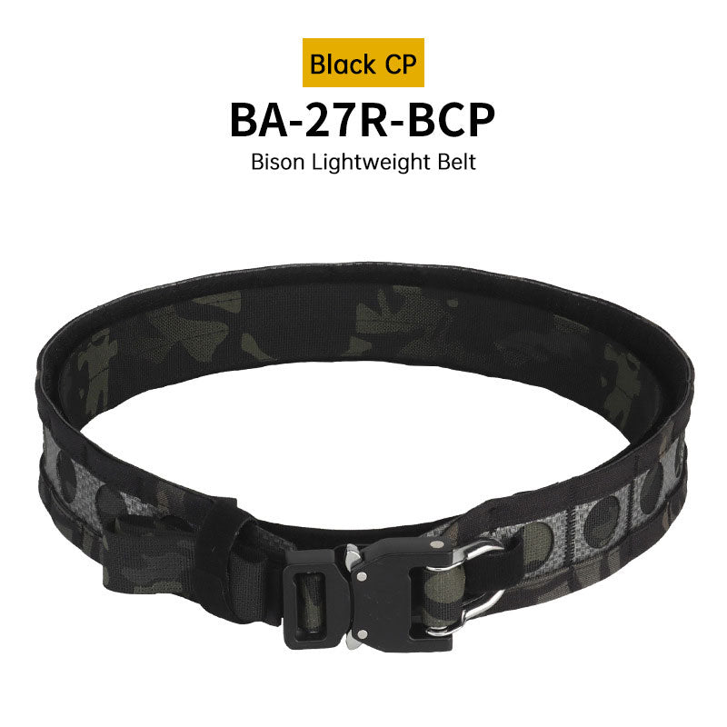 Tactical Two-Layer Battle Belt | Quick Detach Metal Buckle Combat Belt
