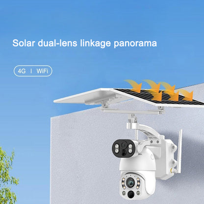 1080P HD Solar Monitoring Camera with WIFI, Night Vision, and Remote PTZ