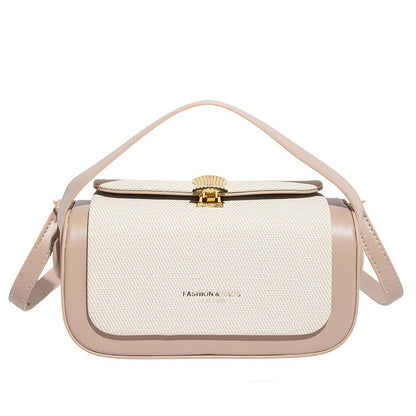 Elegant Small Retro Box Bag - Shoulder & Crossbody Handbag