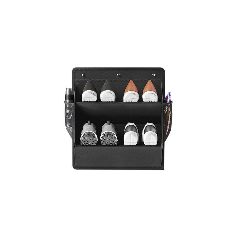 Adhesive RV Shoe Storage Bag - Over-The-Door Hanging Organizer with Deep Pockets