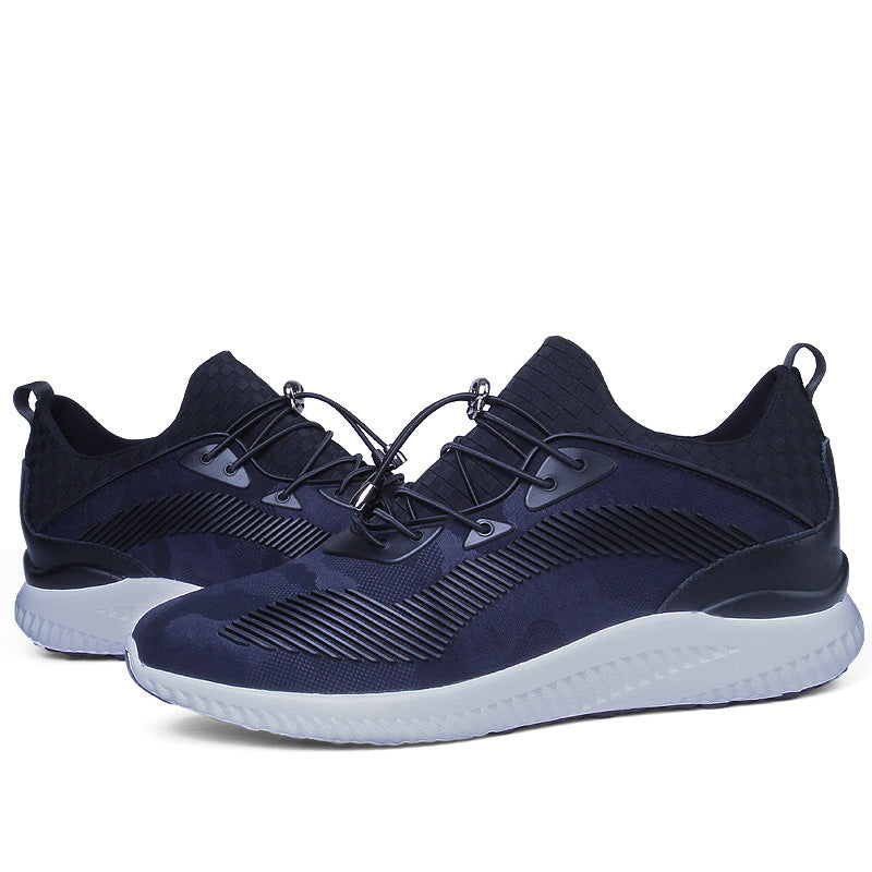 Premium Height Increasing Men's Sport Sneakers - Stylish & Breathable Casual Shoes