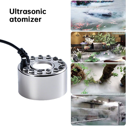 Ultrasonic Atomizer Mist Maker for Garden, Pool, Fountain & Halloween