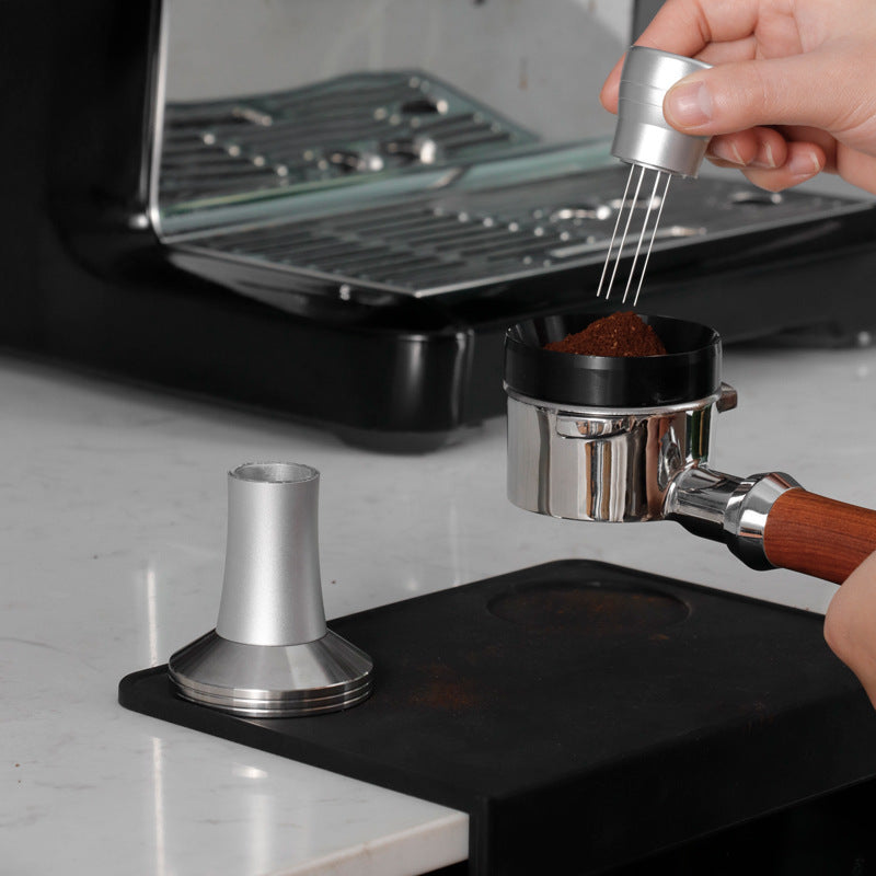 2-in-1 Espresso Tamper and WDT Tool Coffee Powder Distributor