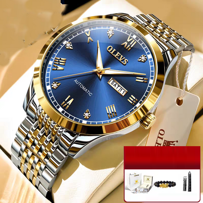 OLEVS Luxury Men's Automatic Mechanical Watch - Waterproof Luminous Business Wristwatch