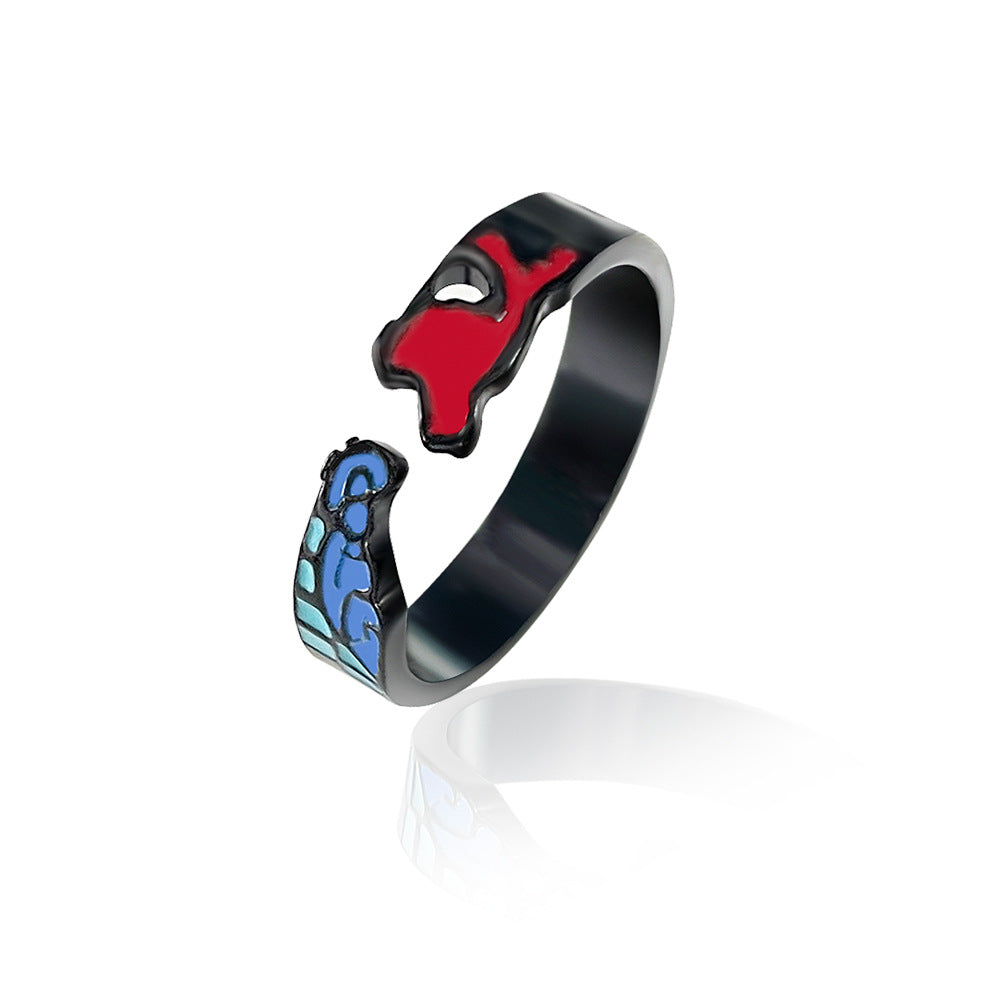 Demon Slayer Nezuko Kamado Adjustable Ring