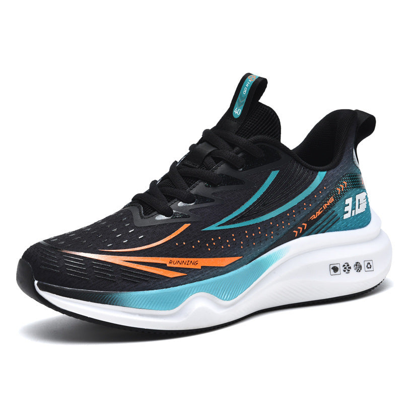 Men's Soft Soled Running Shoes - Breathable Mesh Anti-Slip Wear-Resistant Sports Sneakers