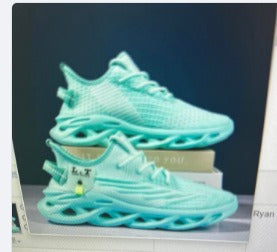 Men's Breathable Mesh Running Shoes - Versatile Sports & Leisure Sneakers
