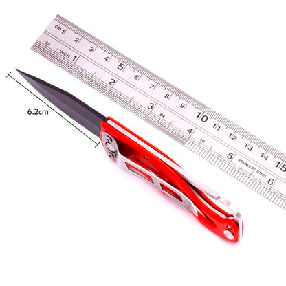Outdoor Multifunctional Foldable Pocket Knife – Lightweight Aluminum Handle EDC