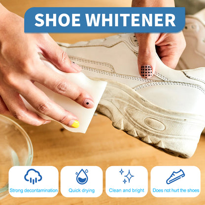 Jue-Fish White Sneaker Cleaner Spray and Whitening Agent for Yellow Edges