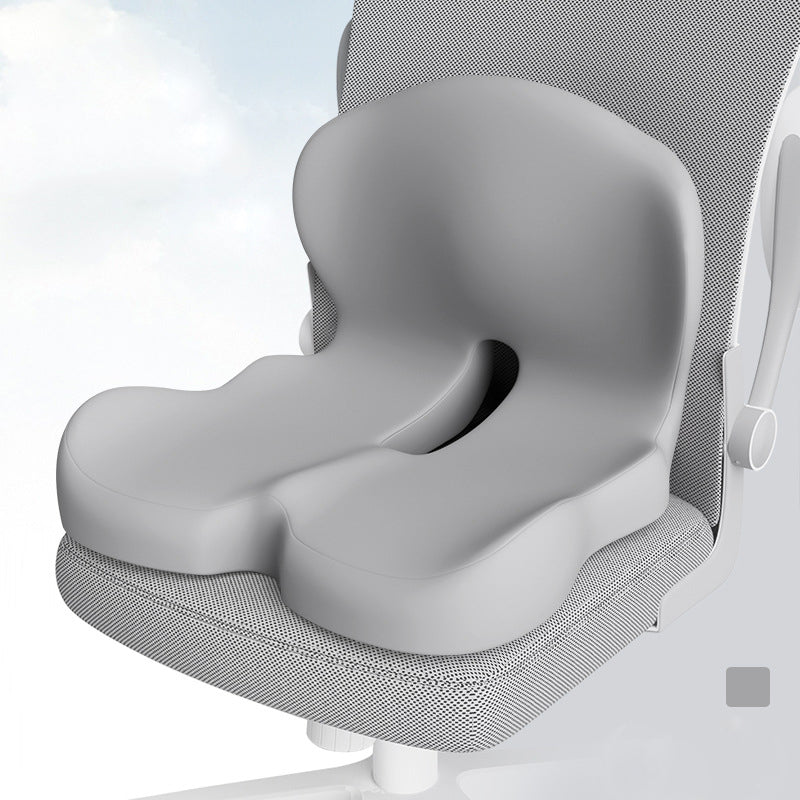 Memory Foam Integrated Seat Cushion - Ergonomic Chair Backrest & Lumbar Support Pad