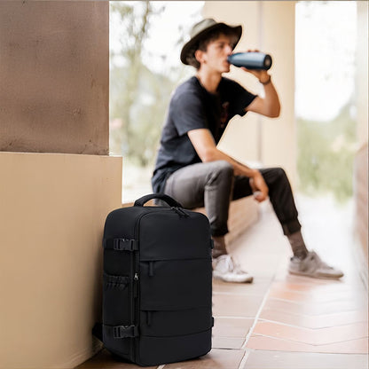 Expandable Vacuum Compression Travel Backpack - Ryanair Approved Cabin Bag