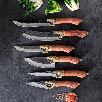 Professional Sharp Chef Knife & Fish Slicing Cleaver