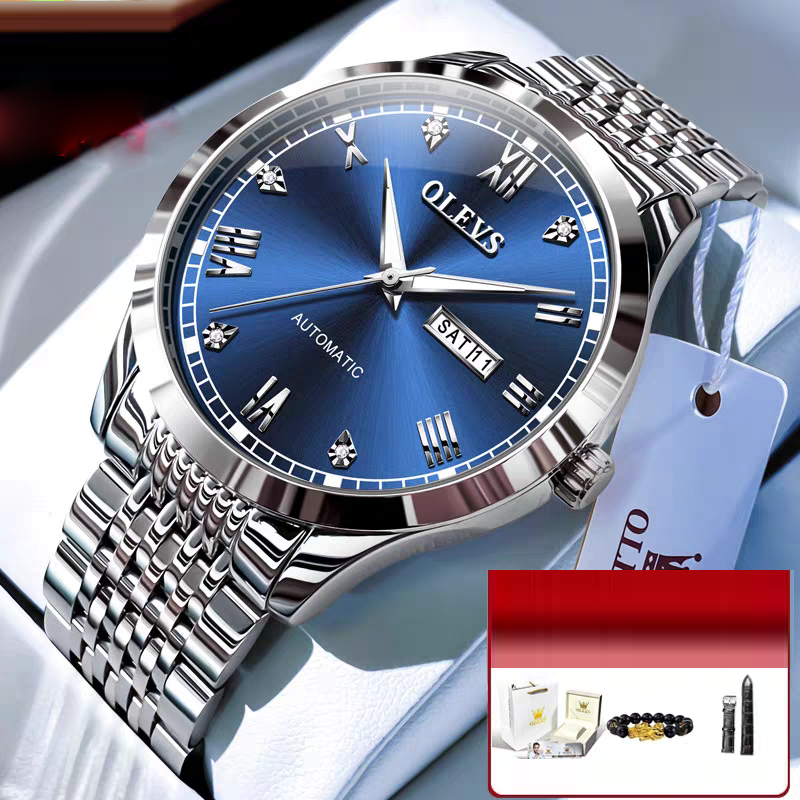 OLEVS Luxury Men's Automatic Mechanical Watch - Waterproof Luminous Business Wristwatch