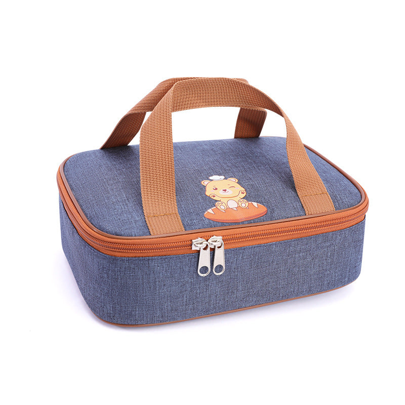 Cartoon Portable Cold Insulation Bag – Thickened Aluminum Foil Lunch Pouch