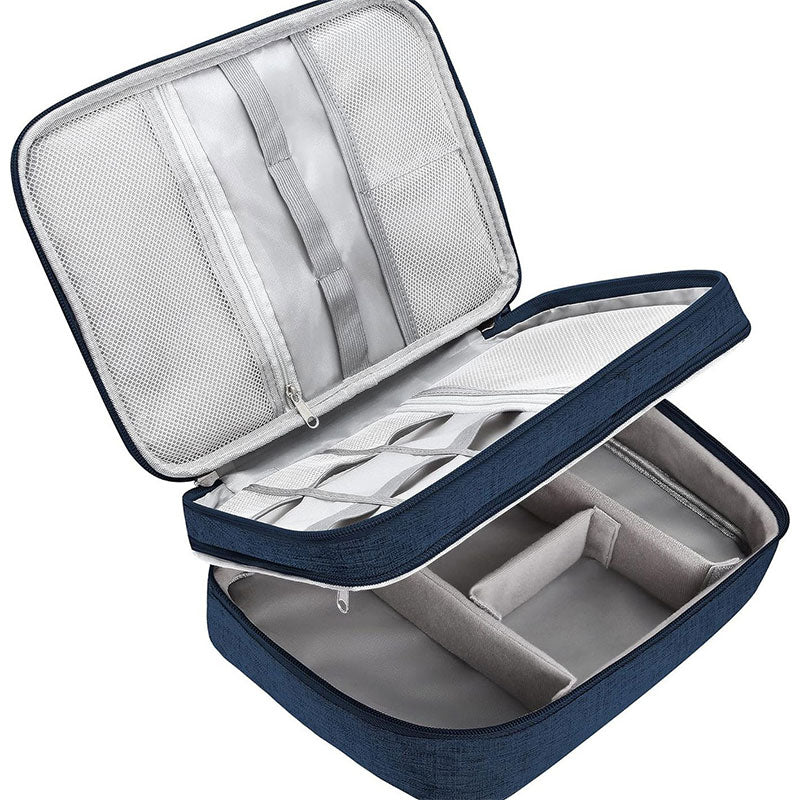 Waterproof Travel Cable Organizer Bag | Portable Digital Electronics Storage Pouch