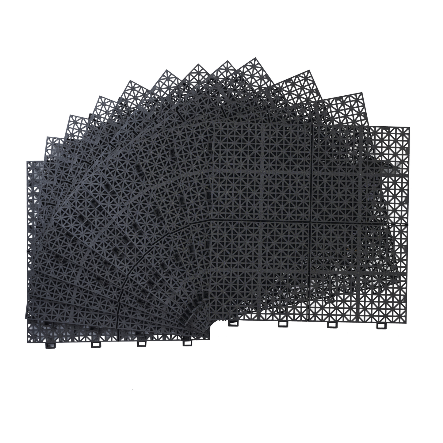 Non-Slip Drainage Floor Tiles for Showers, Patios, and Balconies