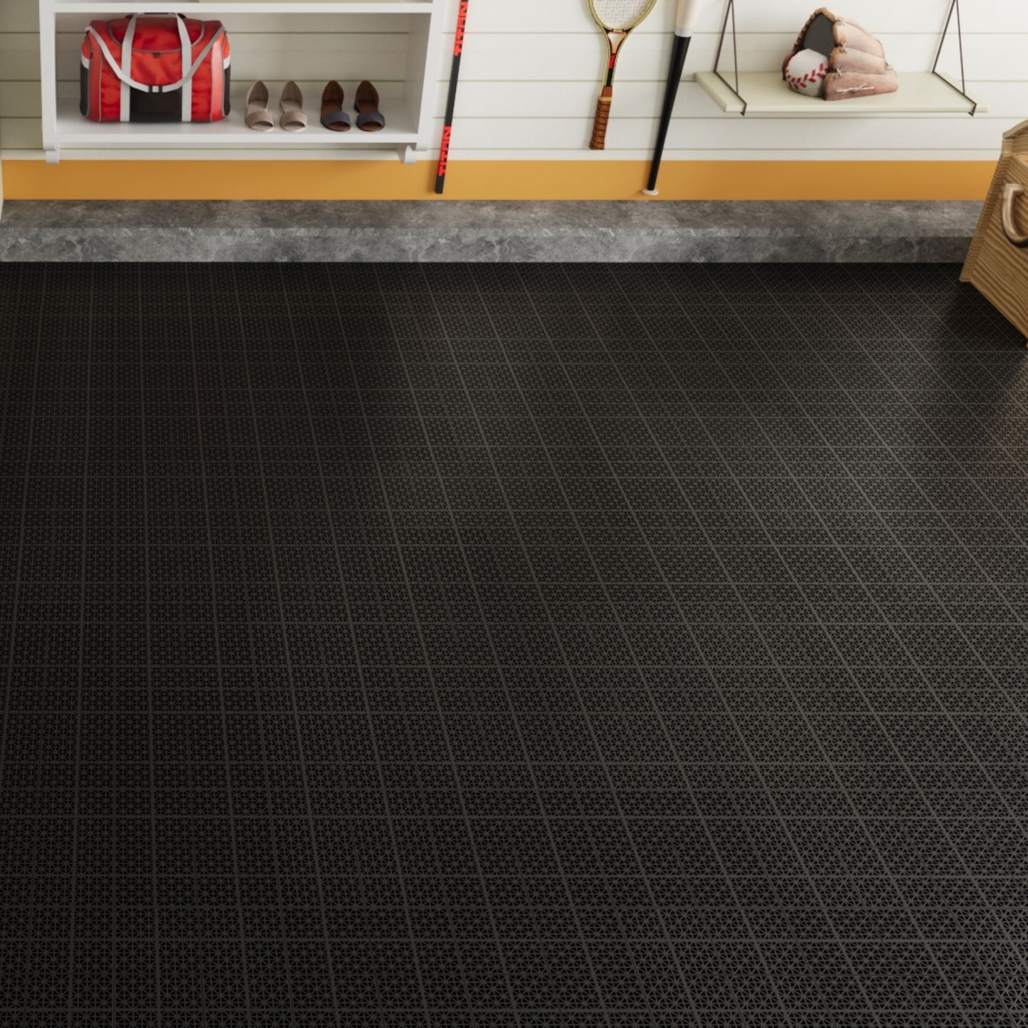 Non-Slip Drainage Floor Tiles for Showers, Patios, and Balconies