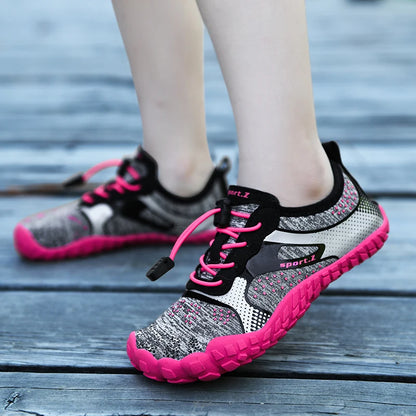 Kids' Breathable Water Shoes - Boys & Girls Swim, Dive & Beach Sneakers
