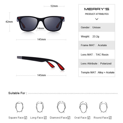 Unisex Vintage Rivet Square Sunglasses | Lightweight Polarized Driving Eyewear