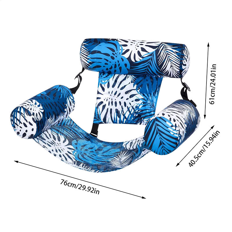 4-in-1 Floating Water Lounge Chair & Recliner for Adults