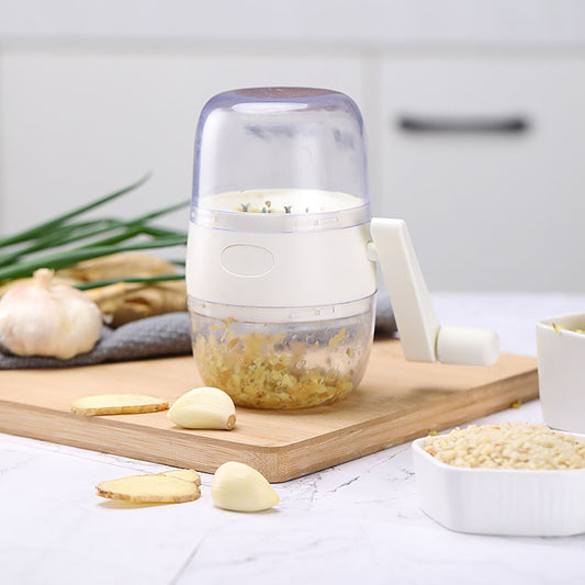 Manual Hand-Crank Nut & Peanut Crusher - Multi-Functional Dried Fruit Grinder & Garlic Mincer for Kitchen
