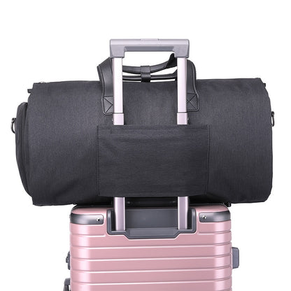 Carry on Hanging Suitcase Clothing Bag with Multiple Pockets