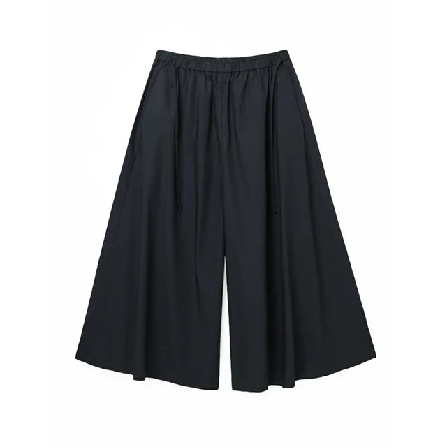 Women's 100% Cotton Wide Leg Pants - Breathable Loose Fit Summer Trousers