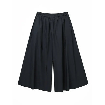 Women's 100% Cotton Wide Leg Pants - Breathable Loose Fit Summer Trousers